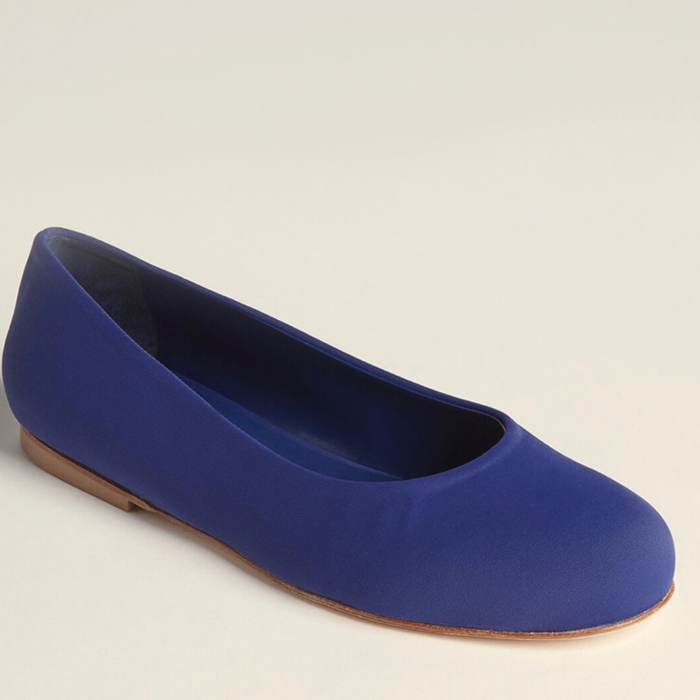MARNI Royal Blue Ballet Flats Size 38 - worn twice